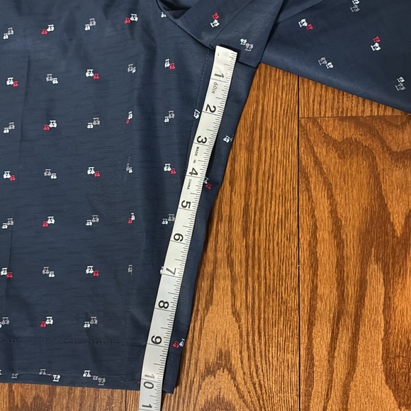 Walter Hagen Men's 11 navy Golf Carts Shorts flat front pockets waist 40 - Picture 14 of 15